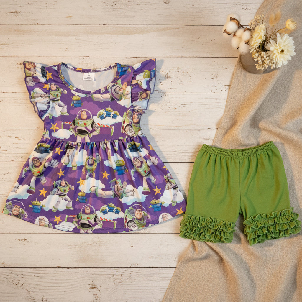 Girl- Buzz Lightyear Two Piece Set