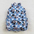 Blue checkered Mickey Mouse