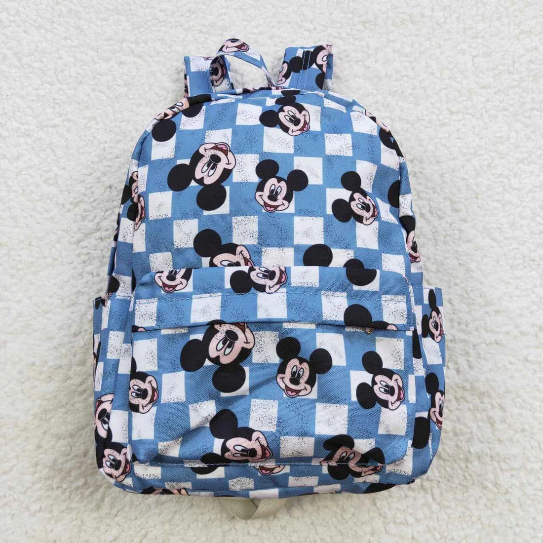 Blue checkered Mickey Mouse