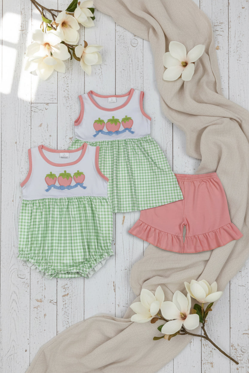 Strawberry Sibling Outfits