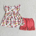 Red Poka Dot Minnie set