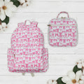 Pink Bow Backpack & lunchbox