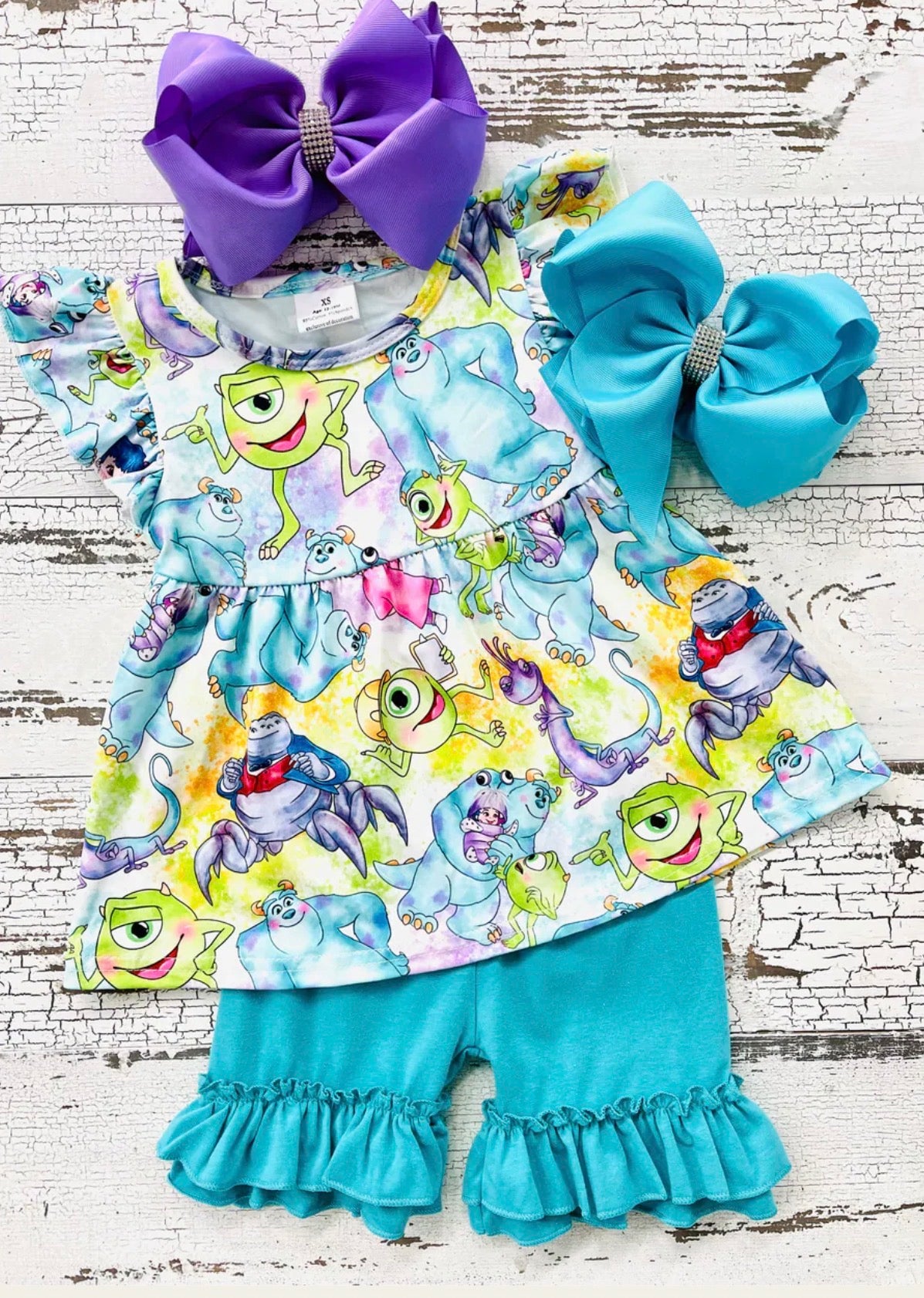 Girl: Monster Inc. Two Piece Set