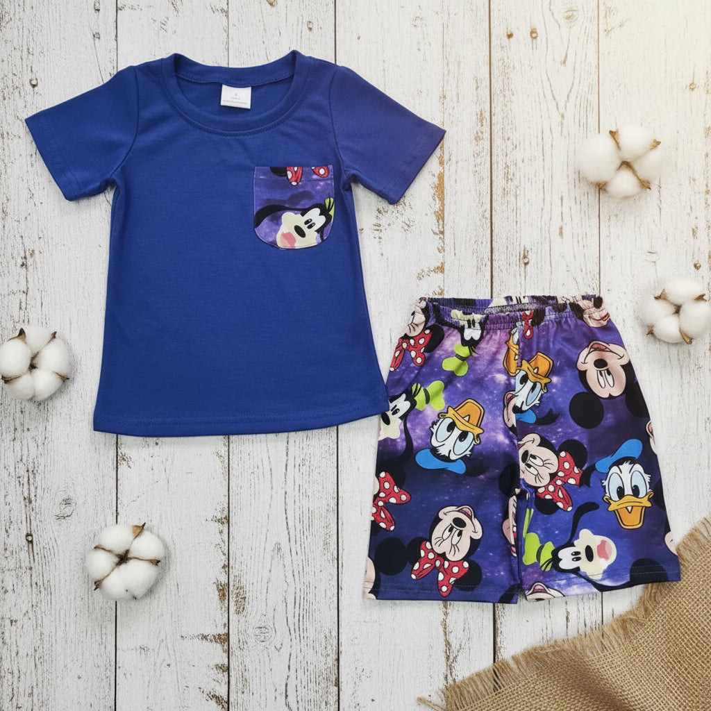 Blue Mickey Mouse